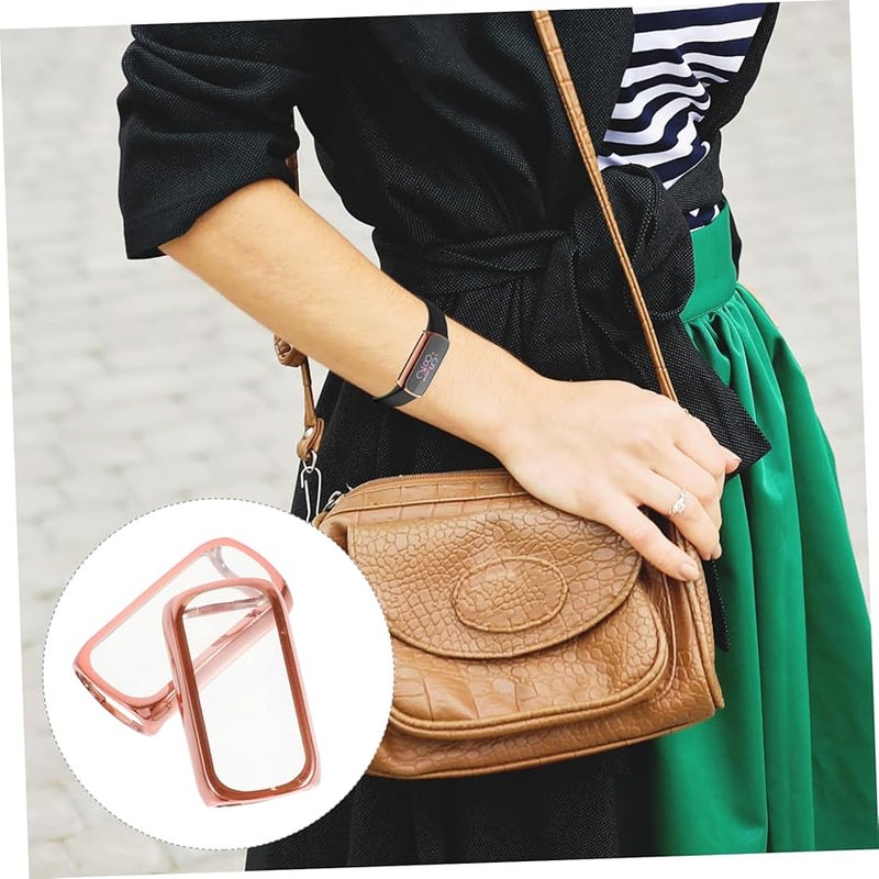 Balacoo 2 Pack TPU Protective Case Bumper Shell For Watch Rose Gold Easy Installation - Image 5
